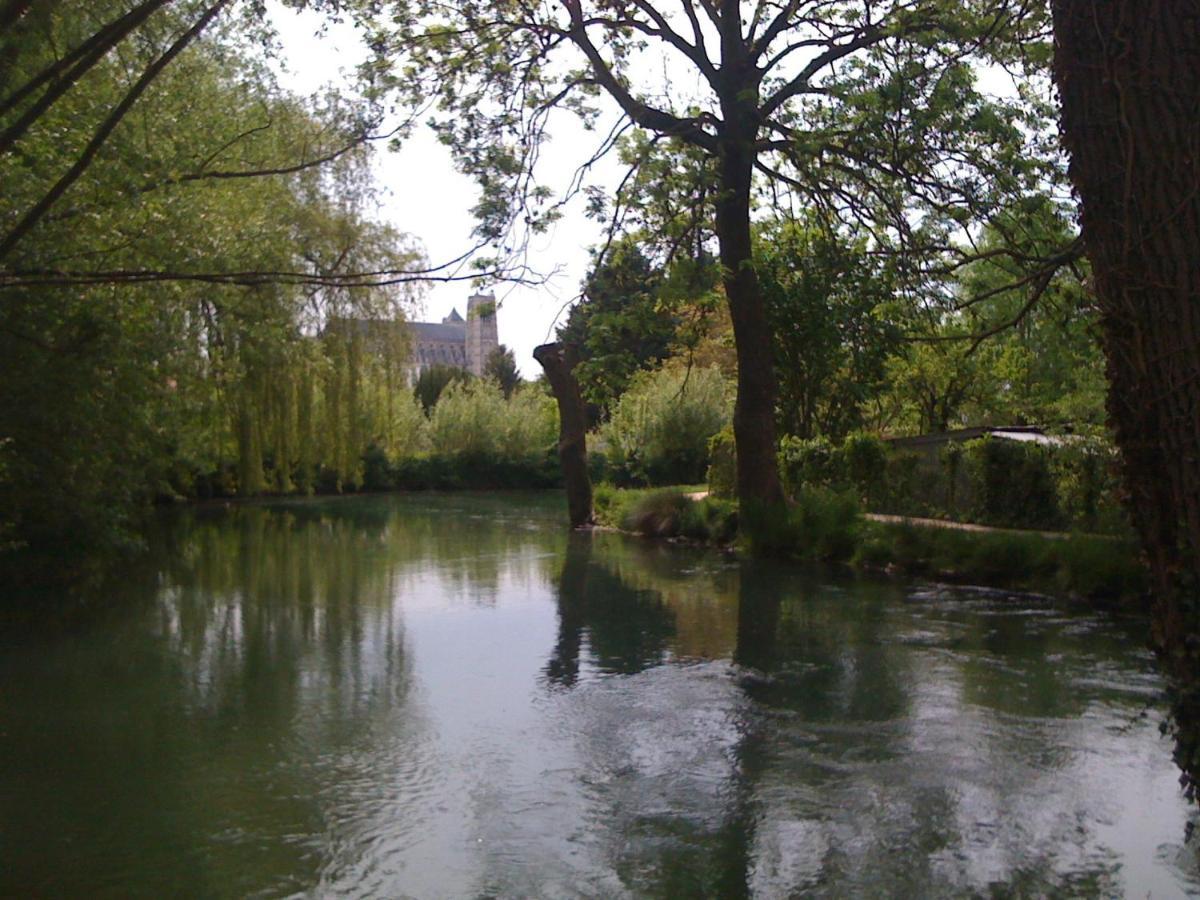 Les Volets Bleus - Deux Appartements Et Un Studio, Jardin Bourges Zewnętrze zdjęcie