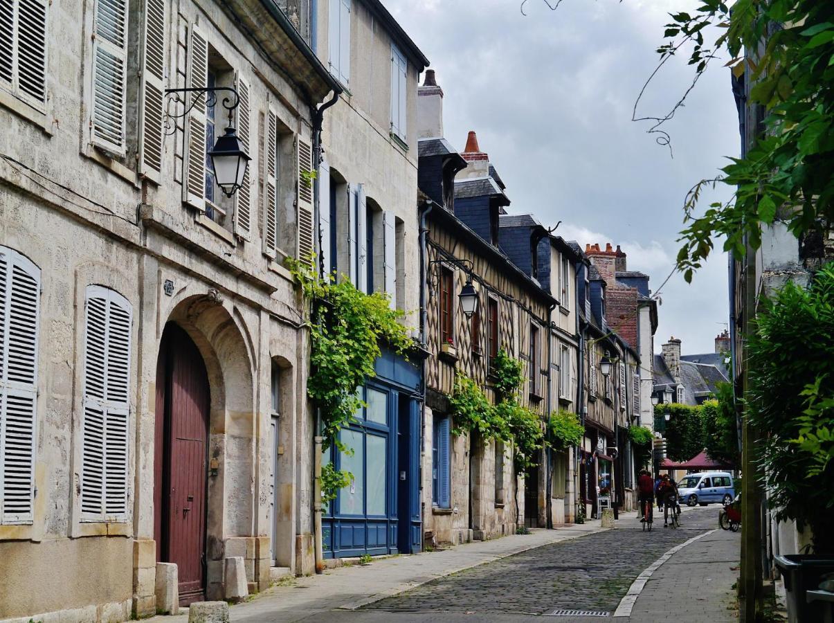Les Volets Bleus - Deux Appartements Et Un Studio, Jardin Bourges Zewnętrze zdjęcie