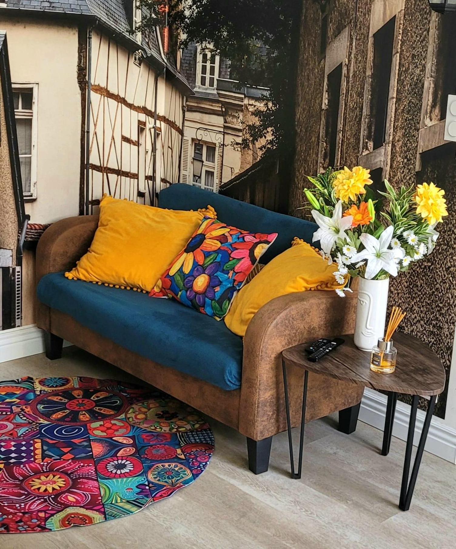 Les Volets Bleus - Deux Appartements Et Un Studio, Jardin Bourges Zewnętrze zdjęcie